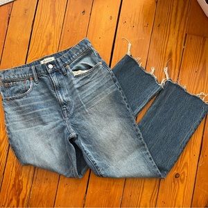 NWOT Madewell Slim Demi Boot Jeans
